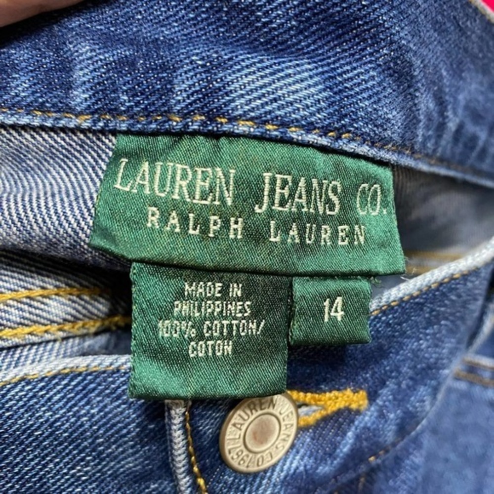 Lauren by‎ Ralph Lauren Straight Leg Jeans, Size 14 - Picture 4 of 4